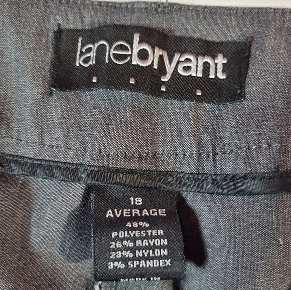 Lane Bryant Grey Dress Pants - Picture 5 of 7